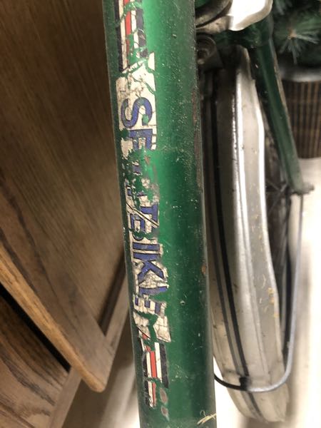 The 'sportbike' decal on the main tube is pretty ragged. It hardly matters, since this thing needs a full respray. I am wondering if I can get Luxus decals. I haven't looked yet.